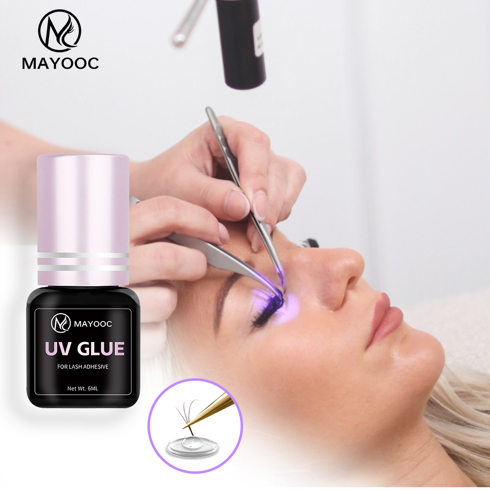 Eyelash Extension Uv - Mayoco secagem rápida 0.1s uv cola