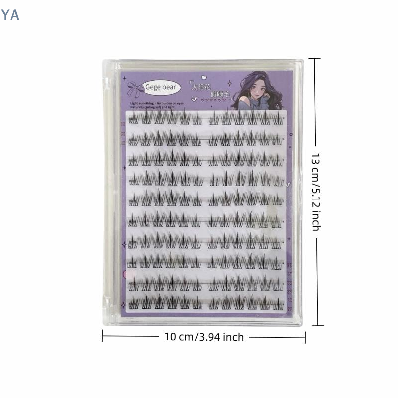 Lashes Eyelash Extension - 【SA】【SA】Cílios Postiços Sem Cola Design Solar