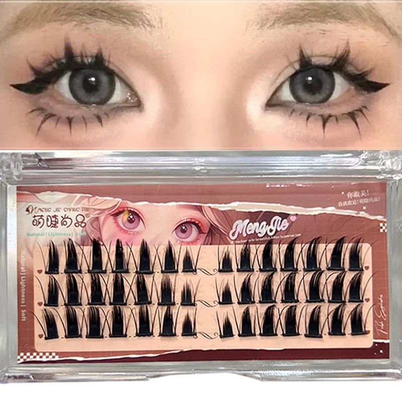 Eyelash Extension Single Lash - Pequeno diabo cílios postiços mangá quente