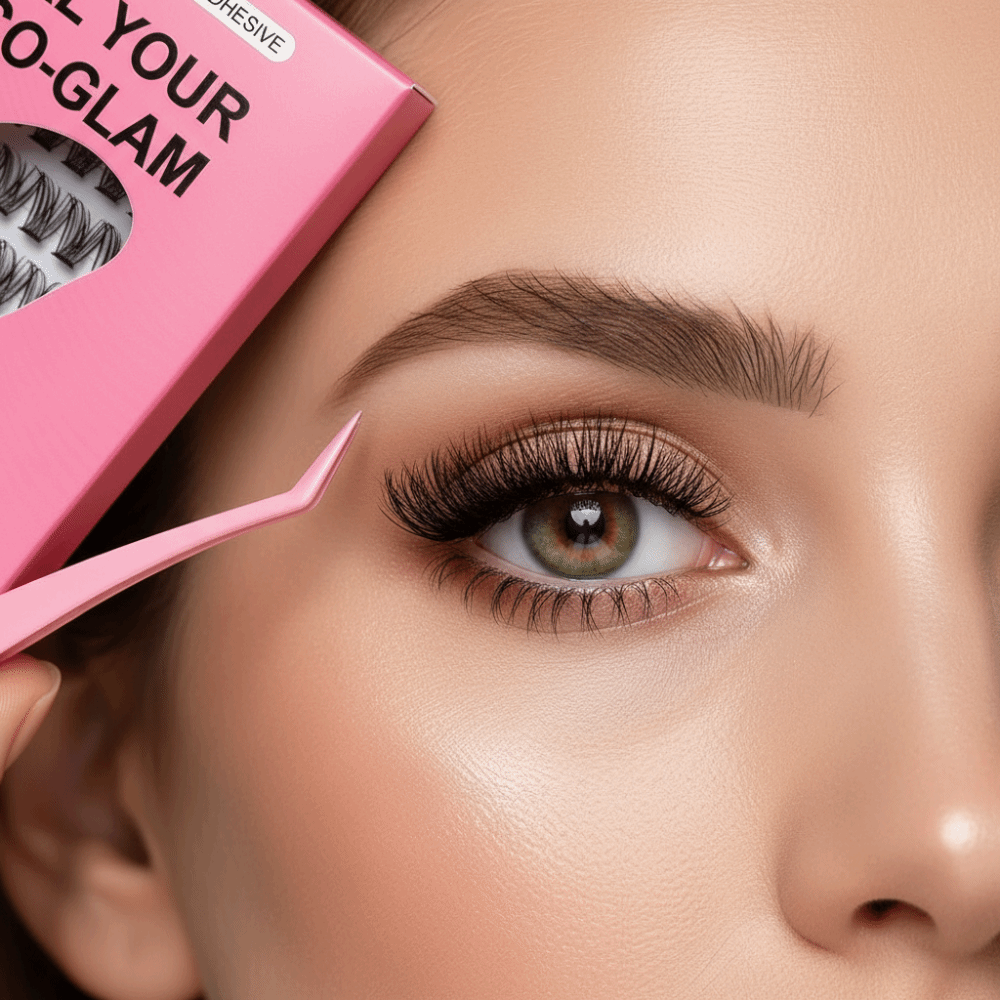 Lashes Eyelash Extension - Kit de Extensão de Cílios DIY