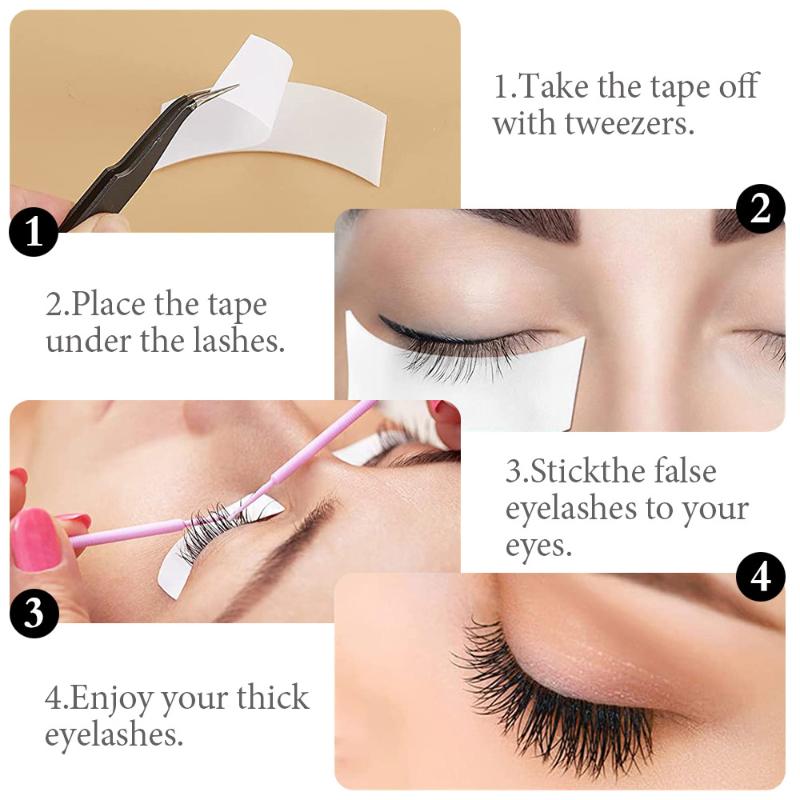 Eyelash Extension Eye Irritation - Fitas de Espuma Não Irritantes para