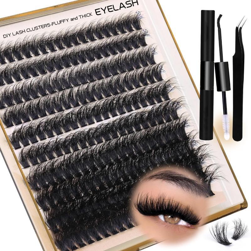 Lashes Eyelash Extension - Novos Cachos de Cílios Volumosos e