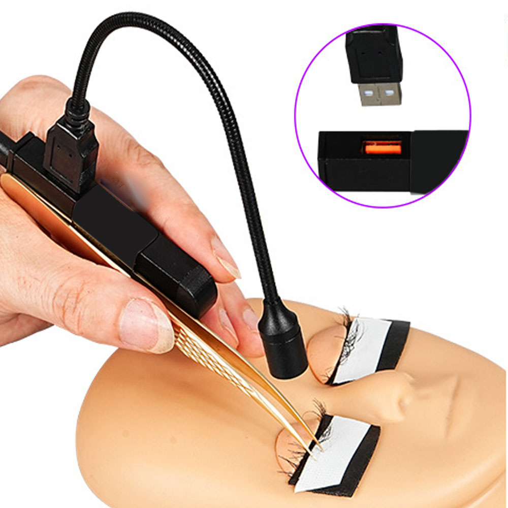 Eyelash Extension Uv - Lâmpada USB com Cabeça de Pinça