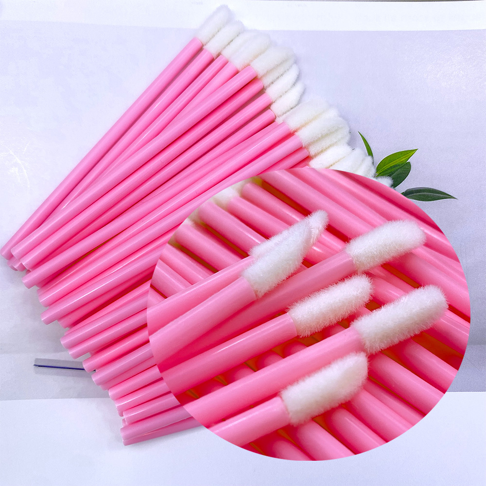 50/500 pçs escova labial desca - Lashes Eyelash Extension avaliação e preço