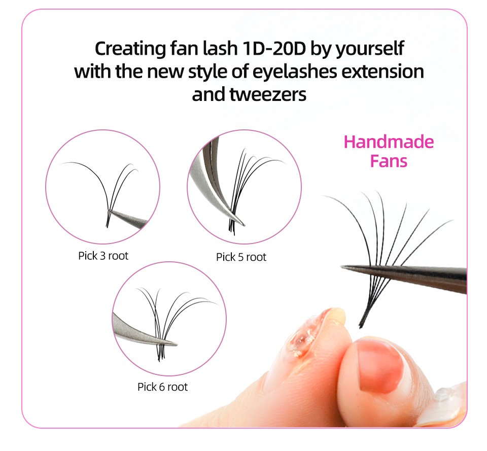 Cílios Postiços Individuais RU - Eyelash Extension Russian Volume avaliação e preço