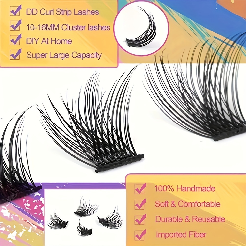 10 linhas único cluster macio  - Eyelash Extension Single Lash avaliação e preço