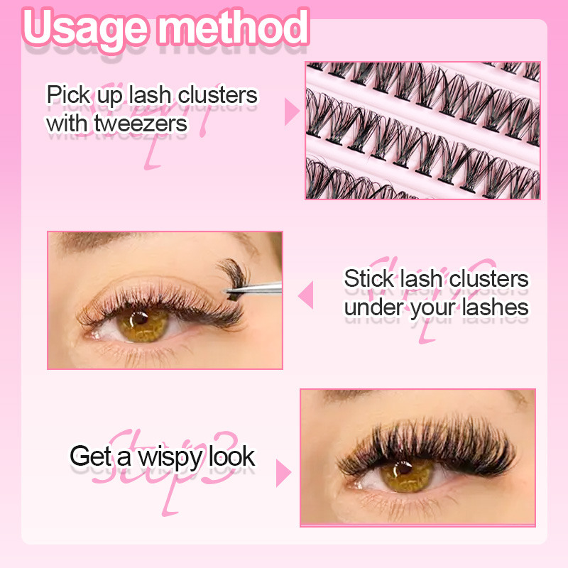 Cílios individuais para cílios - Lashes Eyelash Extension avaliação e preço