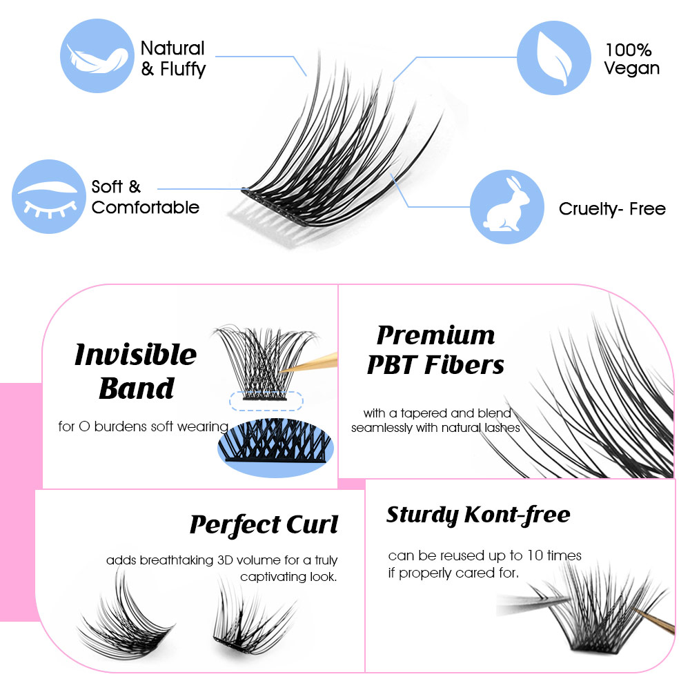 144 Cílios Postiços YUANZHIJIE - Eyelash Extension Single Lash avaliação e preço
