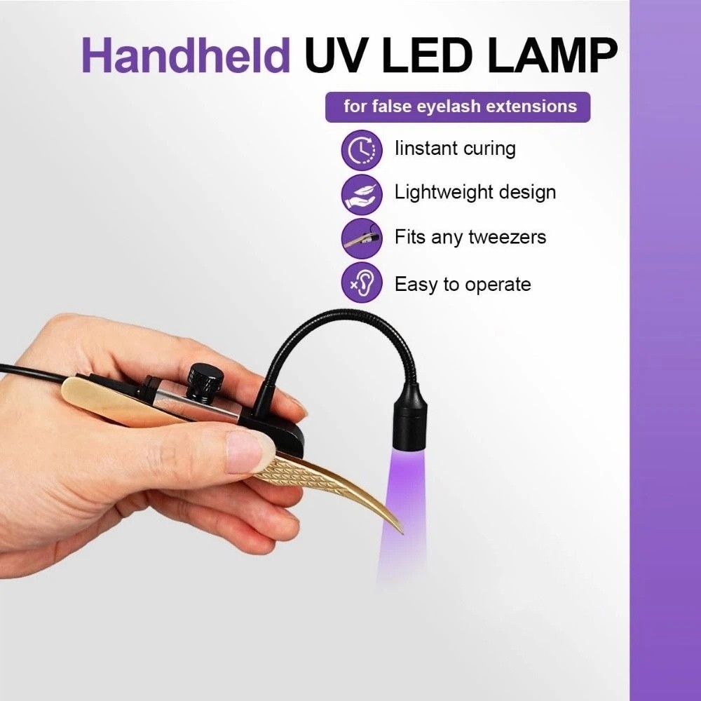 Luz UV Portátil para Extensões - Eyelash Extension Uv avaliação e preço