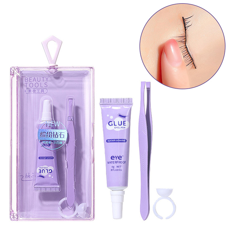 Cola para cílios com conjunto  - Eyelash Extension Eye Irritation avaliação e preço
