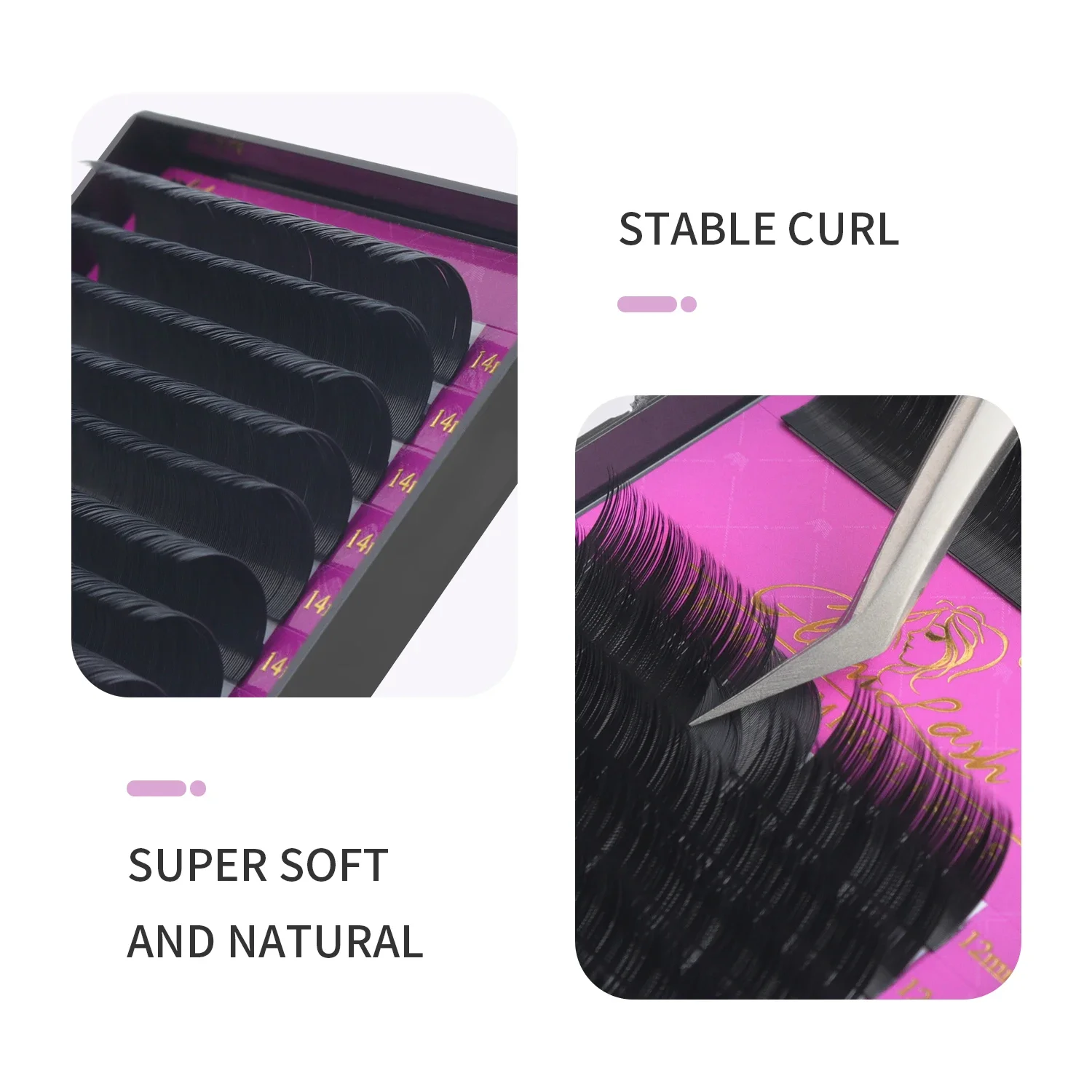 GLAMLASH Atacado 16 Linhas BCC - Eyelash Extension Single Lash avaliação e preço