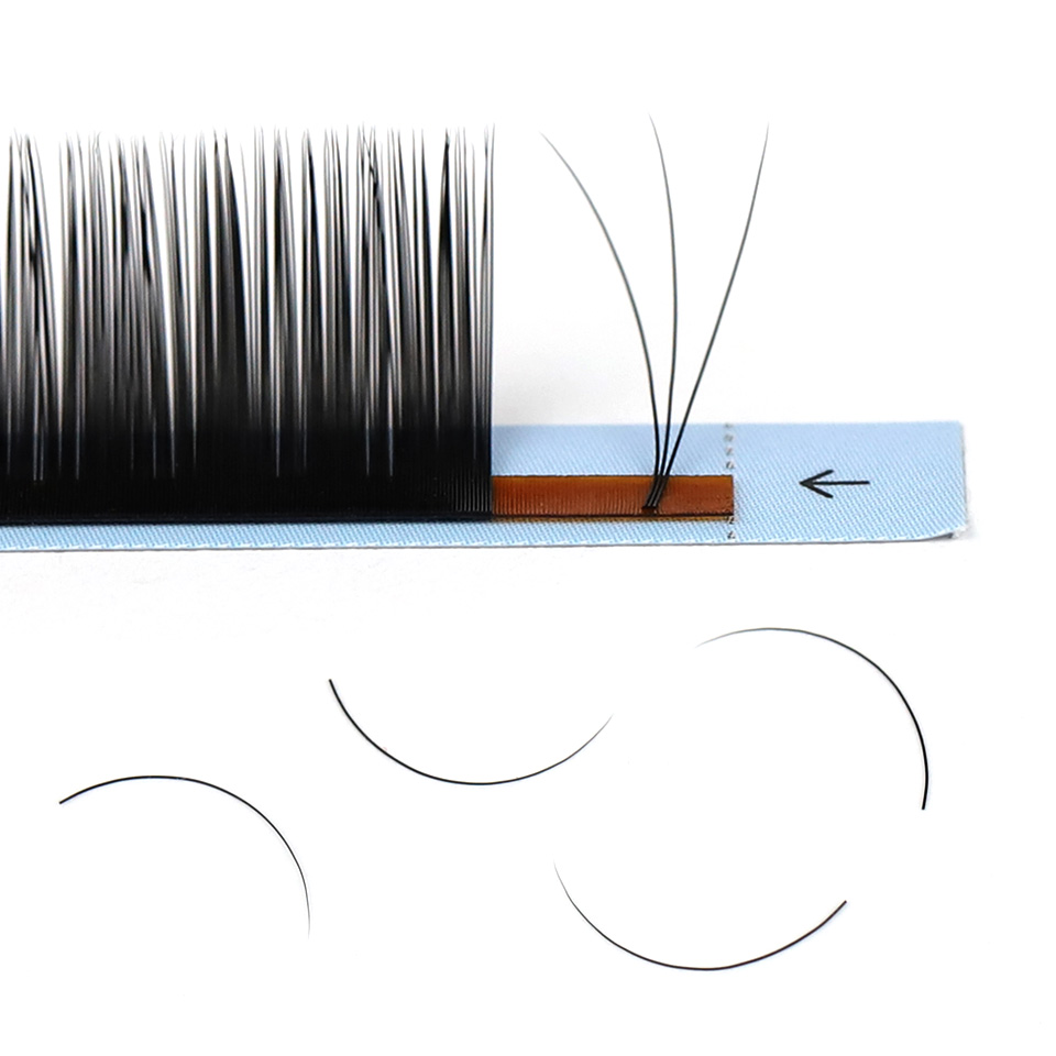 Cílios Postiços AGUUD J B C CC - Eyelash Extension Russian Volume avaliação e preço