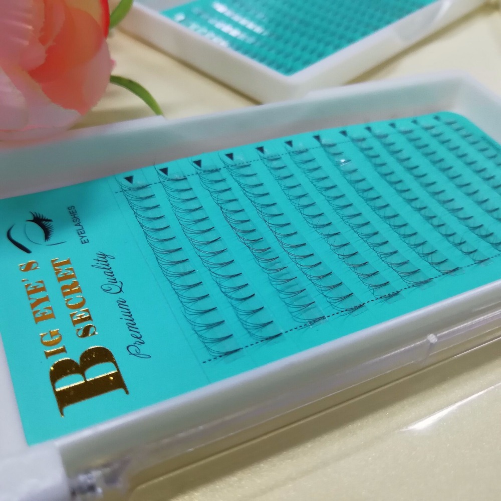 Haste curta pré-fabricada volu - Eyelash Extension Permanent avaliação e preço