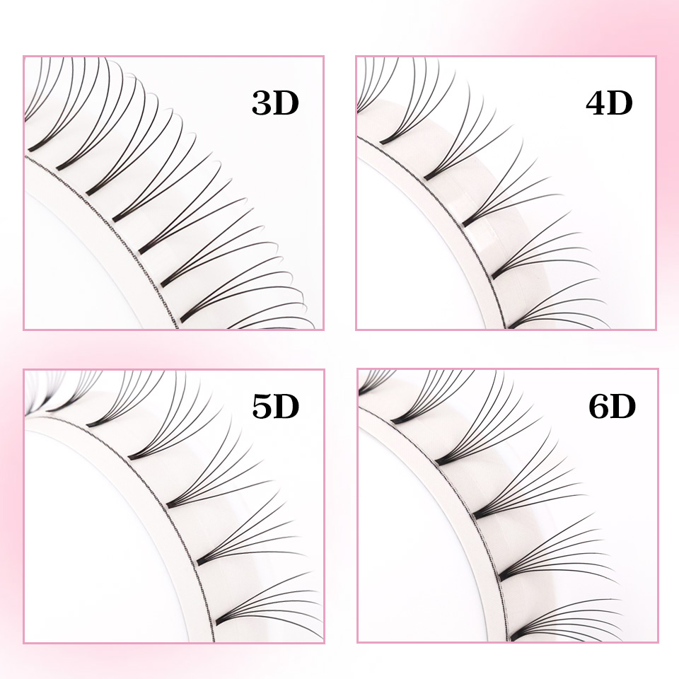 Rujade haste curta 3d 4d 5d 6d - Eyelash Extension Russian Volume avaliação e preço