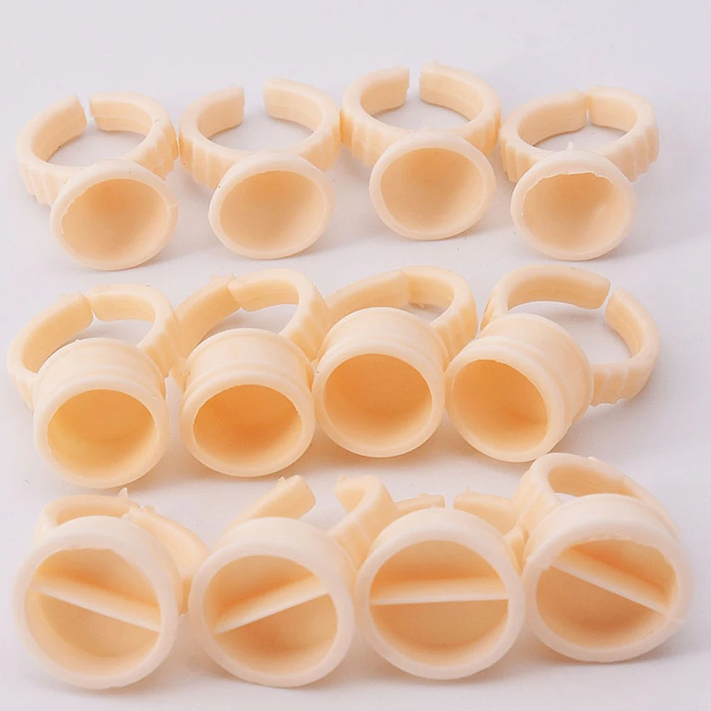 100 pçs descartáveis silicone  - Eyelash Extension Permanent avaliação e preço