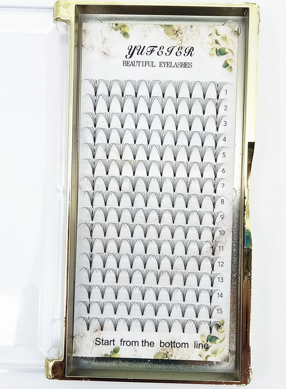 HBZGTLAD 16 Linhas de Cílios P - Eyelash Extension Russian Volume avaliação e preço